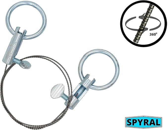 Tactical Military Survival Saw with 360 Degree Tooth - Emergency Wire Saw with Spare Blade - 20 Inch Blade - Made In The USA