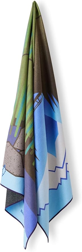 Nomadix Original Towel - Perfect for Beach, Pool, Travel, Camping, Yoga - Made with Recycled Materials - Super Absorbent - Sand Resistant