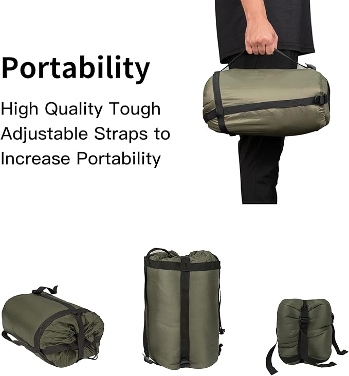 Poncho Liner Military Woobie Blanket Multicam Camo Woobie with Compression Carry Bag for Outdoors Hiking Jungle Hunting Gear