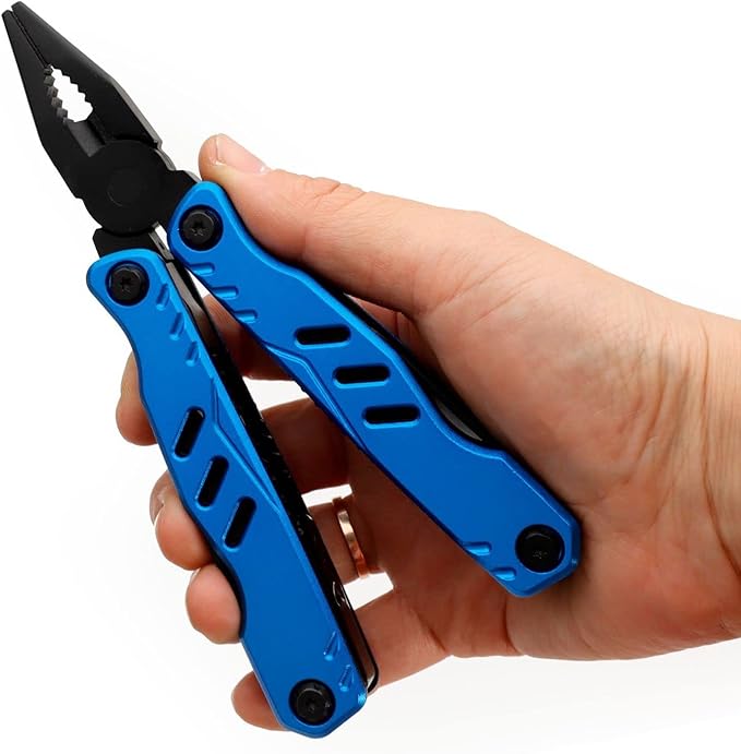 All In One Tool multi-tool 13-in-1 Multi-tool i Needle Nose Plier, Stripper, Wire Cutter,Bottle Opener,Can Lifter,Trumpet Screwdriver,Cross screwdriver,Saw blade,Large