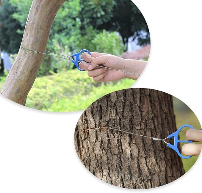 Wire Saw Portable Hand Chainsaw High Strength Rope Saw for Outdoor Camping Adventure Hunting Fishing