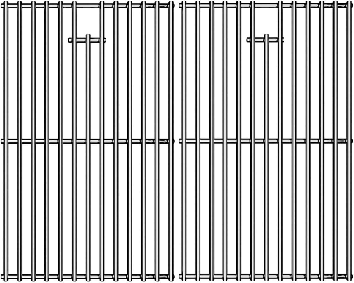 17/17.5/19.5 Inch Stainless Steel Cooking Grates for Weber Spirit I & II 200 Series Spirit E210 Spirit E220 Spirit S210, Spirit S220 with Front Control, Weber 7637 Gas Grills