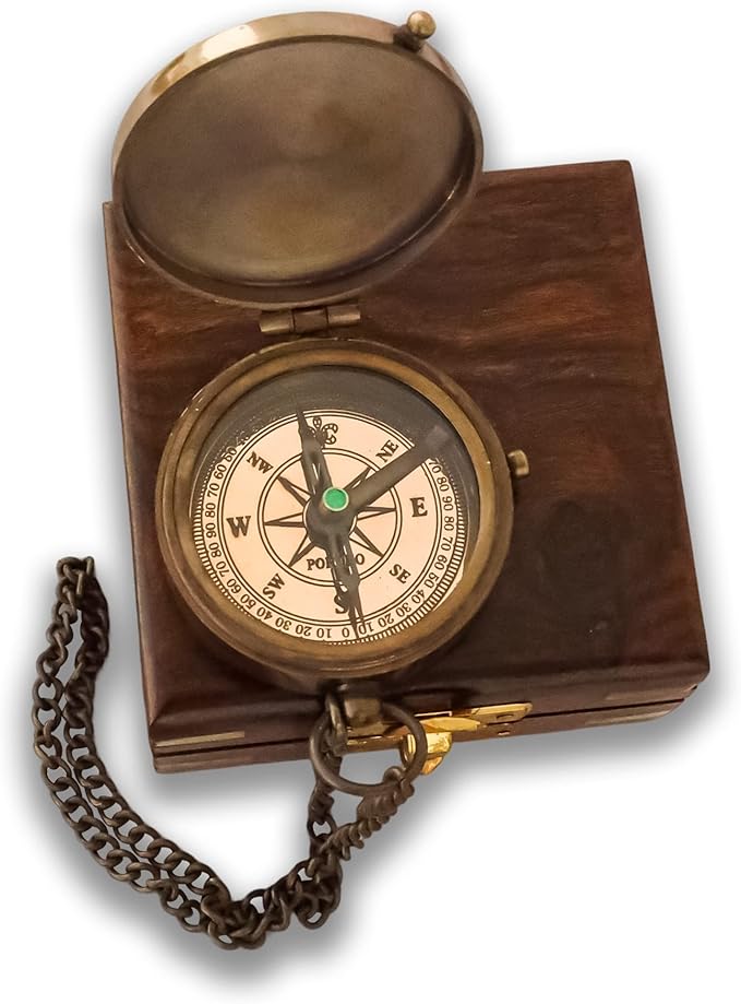 Christian God Compass Gifts Scripture Religious Bible Church Gift for Christening Baptism Communion Confirmation Jesus Prayer Ideal Gift for Student Teacher Men Women