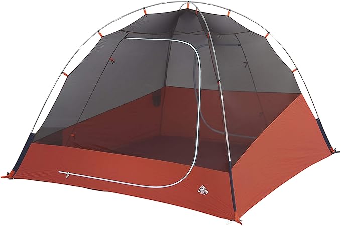 Kelty 4/6 Person Freestanding Rumpus Tent for Camping, Car Camping, Festivals and Family with Extra Large Vestibule
