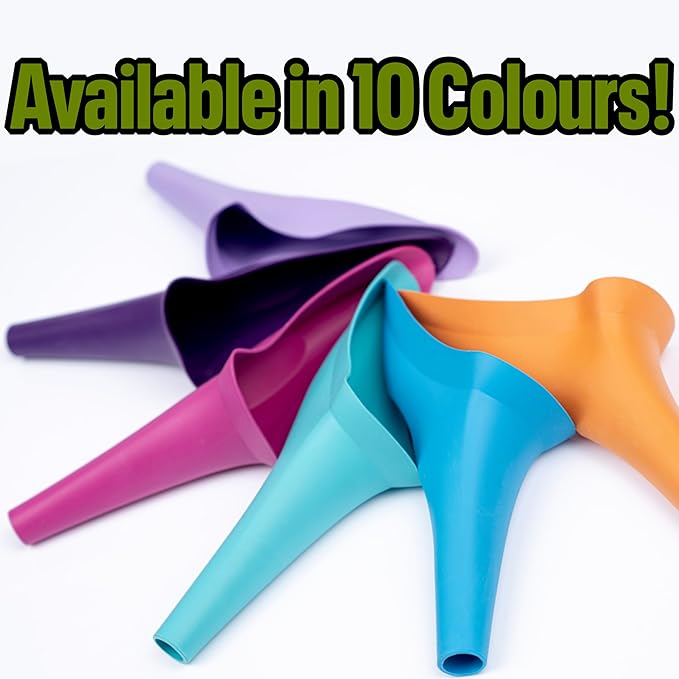 SHEWEE Flexi – The Original Female Urinal – Made in The UK – Reusable, Flexible & Portable Urination Device. Festival, Camping, Car, Hiking Essentials for Women. Stand to Pee Funnel W/Extension Pipe