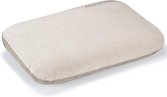 Naturehike Camping Pillow Protectors Cover Case, 20×14in, Soft Touch, Skin-Friendly, Removable, Machine Washable, Fade Resistant, Durable (Beige)