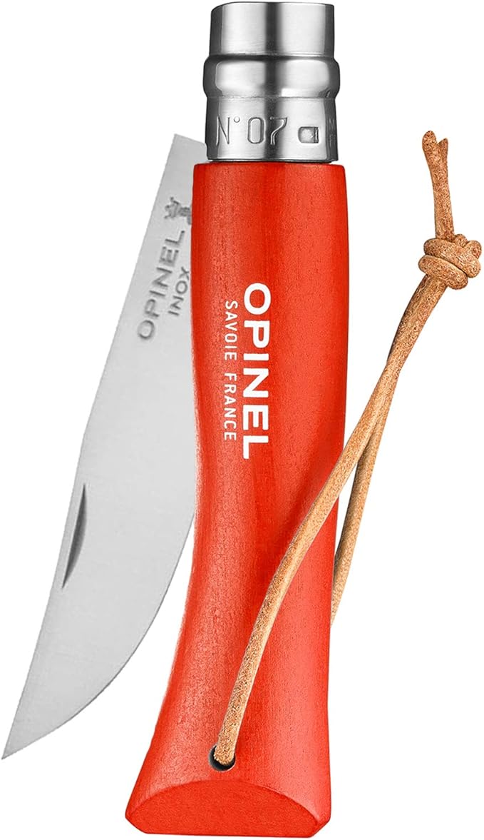 Opinel No.7 Colorama - Stainless Steel Everyday Carry Folding Pocket Knife