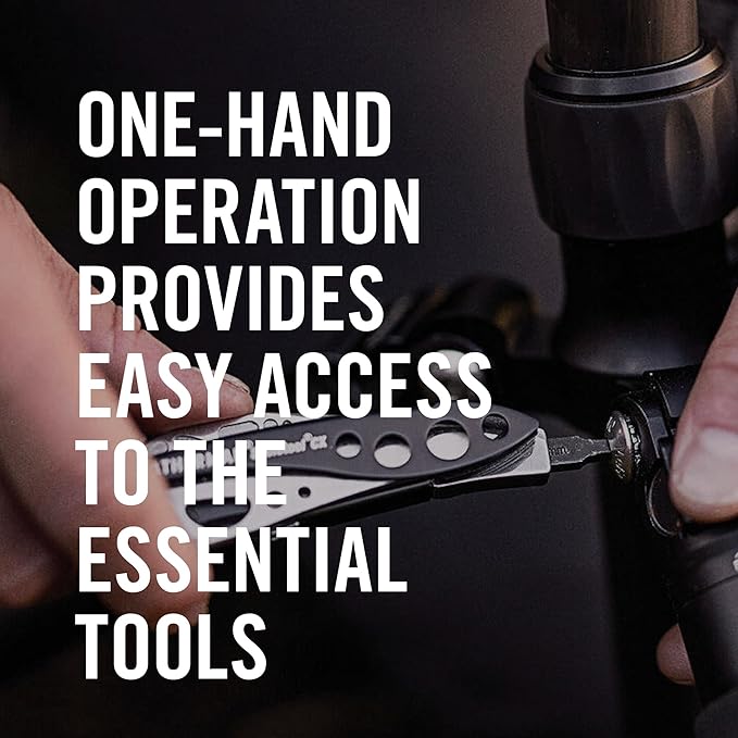 LEATHERMAN, Skeletool CX, 7-in-1 Lightweight, Minimalist Multi-Tool for Everyday Carry (EDC), Home, Garden & Outdoors, Onyx Black