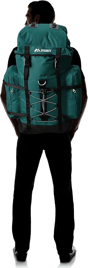 Everest Hiking Pack, Dark Green, One Size