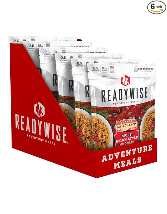 ReadyWise Switchback Spicy Asian Style Noodles (6 Pack)