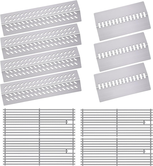 16GA Grill Heat Plates 9MM 16517 Grill Grates for 16631 16520 Bull Grill Replacement Parts, BBQ Bull Angus 4 Burner 47628 47629, Bull Outlaw 26038 26039, Steer Premium 69008, Lonestar 87049