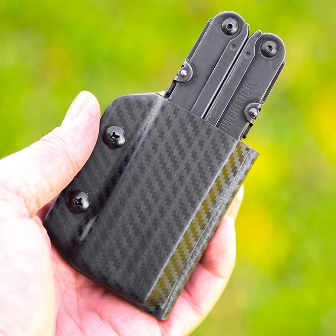 Clip & Carry Kydex Multitool Sheath for SOG POWERLOCK ~ Made in USA (Multi-Tool not Included) Multi Tool Holder Holster