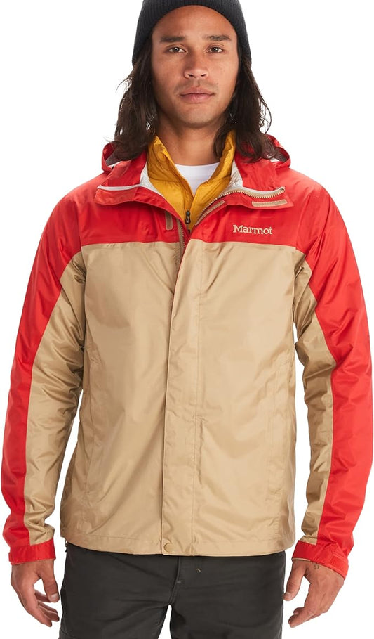 MARMOT Men's Precip Eco Waterproof Rain Jacket - 100% Recycled, Breathable, Lightweight, Packable Raincoat