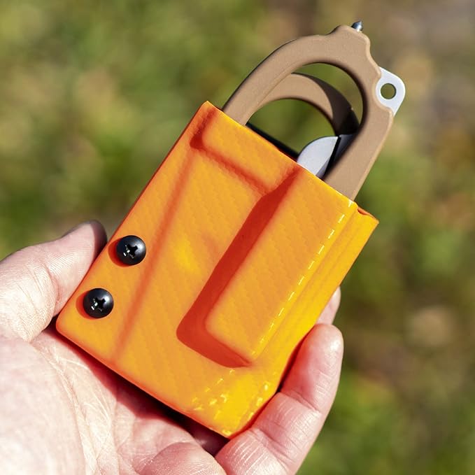 Clip & Carry Kydex Multitool Sheath for LEATHERMAN Raptor Trauma Shears - Made in USA (Multi-Tool not Included) EDC Multi Tool Sheath Holder Holster Cover