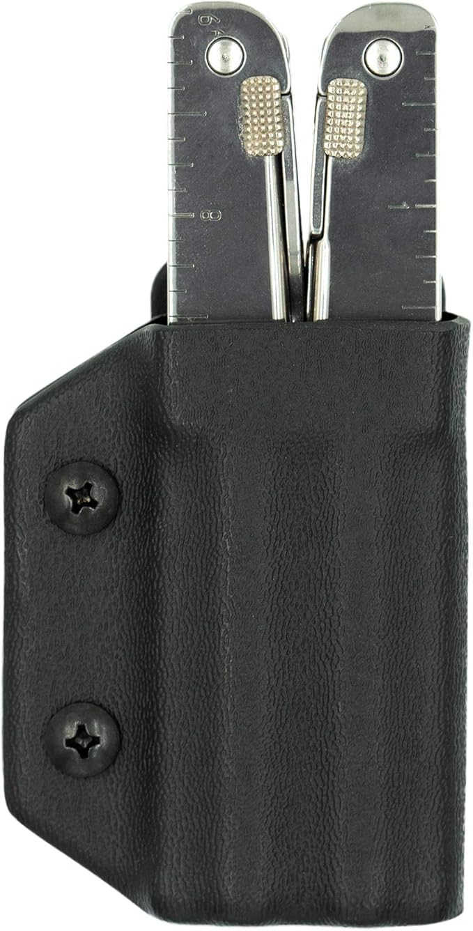 Clip & Carry Kydex Multitool Sheath for Victorinox SWISSTOOL - Made in USA (Multi-Tool not Included) Multi Tool Holder Holster