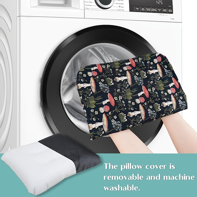 Inflatable Camping Pillow, Patterned Travel Backpacking Pillow, Lightweight & Portable Hiking Beach Pillow, Travel Camping Essential Accessories for Adult & Kids