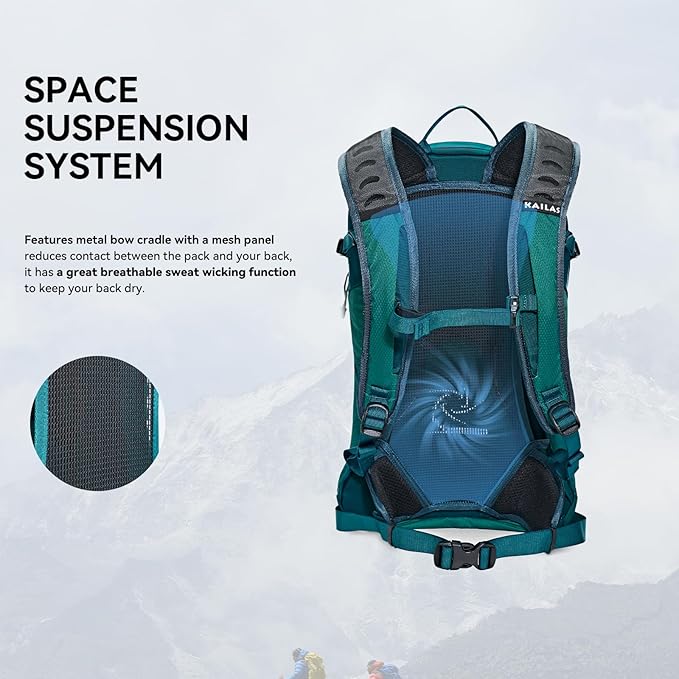 KAILAS Hurricane 20L 26L Hiking Backpack Lightweight Trekking Daypack Small Backpacks for Traveling Camping Outdoor