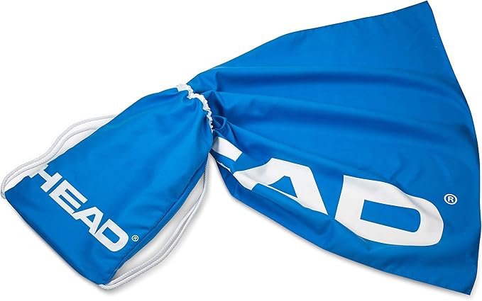 HEAD Adventure Lightweight Storage Travel Backpack Beach Towel for Snorkeling and Swim, Junior - Lite Blue