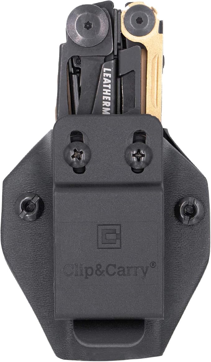 Clip & Carry Kydex Multitool Sheath for Leatherman MUT & MUT EOD - Made in USA (Multi-Tool not Included) Multi Tool Holder Holster