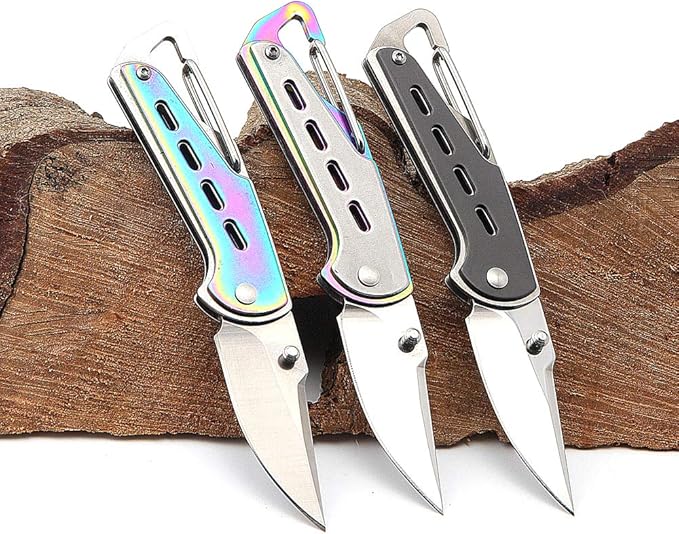 Sanrenmu 6070RUX-SK 6070RUX-SX 6070RUX-SZ Mini Pocket EDC Folding Knife Grey Handle