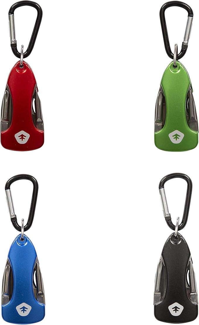 Stansport 5-in-1 Multi-Tool with LED Light - 4 Pack