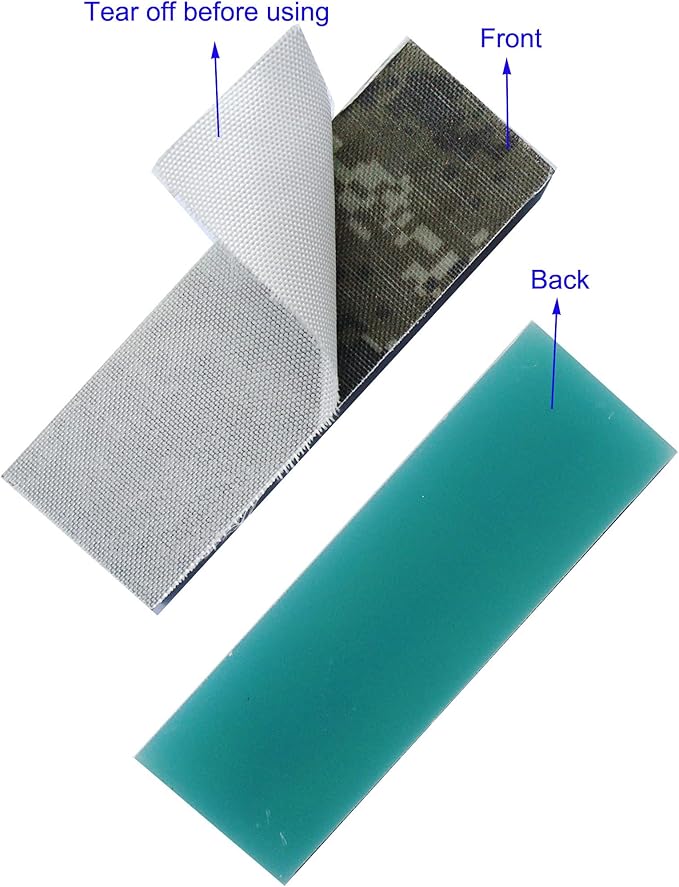 NC HAISDA G10 Scales knife Handle Material Knifemakers Sword DIY Slabs Grips Micarta Blanks Slabs Material pack of 2 Camouflage