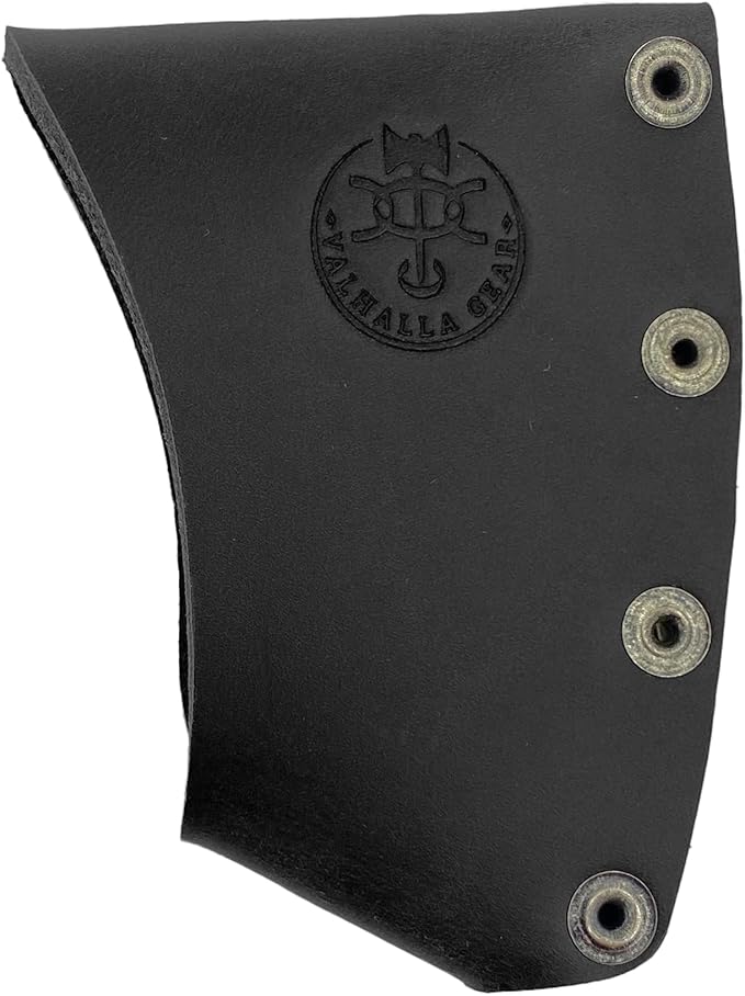 Hatchet Blade Cover Handmade from Full Grain Leather - Protector Case Cover, Small Axe Blade Safety Sleeve, Camping Accessory, Lumberjack Outdoor Essentials