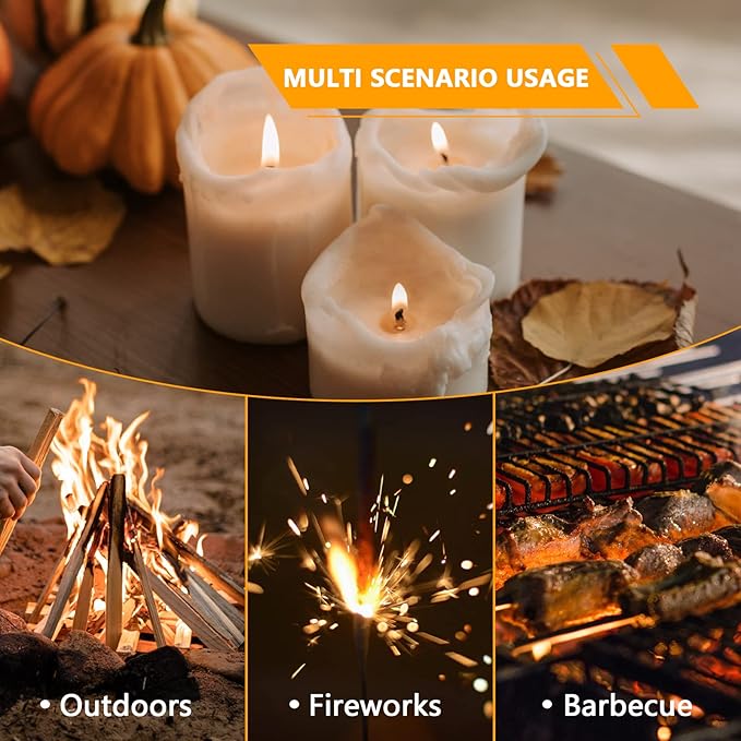 GADATOP Arc Lighter Rechargeable Windproof Flameless Electric Lighters for Outdoors Camping Hiking, Plasma Lighter with LED Battery Indicator and Gift Box (Blue)