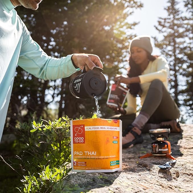 GOOD TO-GO Pad Thai | Camping Food, Backpacking Food (Double Serving) | Just Add Water Meals, Backpacking Meals | Dehydrated Meals Taste Better Than Freeze Dried Meals