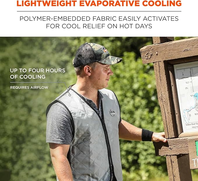 Ergodyne Chill-Its 6665 Evaporative Cooling Vest