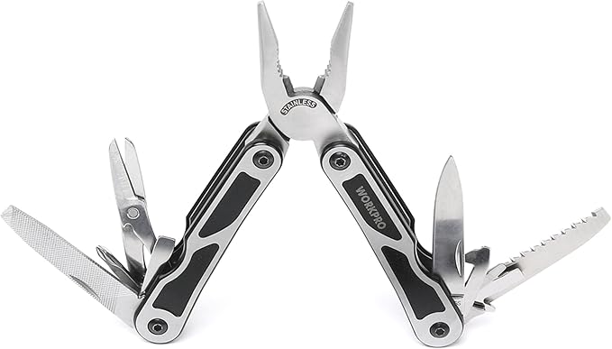 WORKPRO W000316 3-Piece Multi-Tool Set, Stainless Steel Construction (Single Pack)