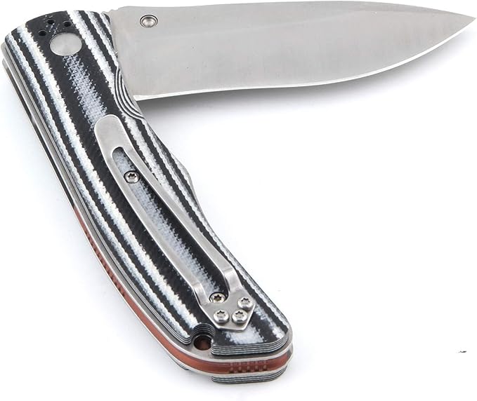 Land 9055 LUC EDC Frame Lock 8CR13MOV G10 Folding Pocket Knife