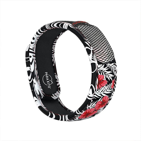 PARA'KITO Mosquito Insect & Bug Protection Wristband - Mosquito Stickers & Bug Spray Alternative - Summer Essentials, Beach Accessories, Hiking & Camping Essentials - Natural Essential Oils (Exotic)