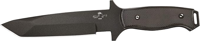 Black Bear Tac Epoxy Powder Coated Sheath Knife