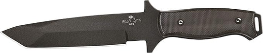 Black Bear Tac Epoxy Powder Coated Sheath Knife