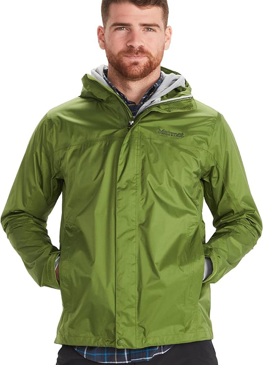 MARMOT Men's Precip Eco Waterproof Rain Jacket - 100% Recycled, Breathable, Lightweight, Packable Raincoat