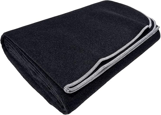 80% Wool Blanket - 4 lbs, Warm, Washable, Large 60" x 88" Military Camping Blanket, Best Wool Blanket - Great for Cold Weather, Hiking, Outdoors, Home, Survival & Emergency