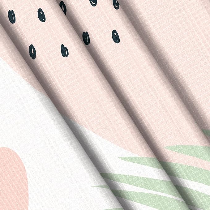 Beach Blanket, 78''×86'' Large Waterproof Sandproof Picnic Blanket for 2-4 Adults, Lightweight Compact Pink Sand Free Outdoor Mat w/ 4 Stakes for Camping, Travel, Hiking, Beach Accessories