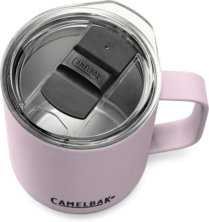 CamelBak Horizon 12oz Camp Mug - Insulated Stainless Steel - Tri-Mode Lid - Purple Sky