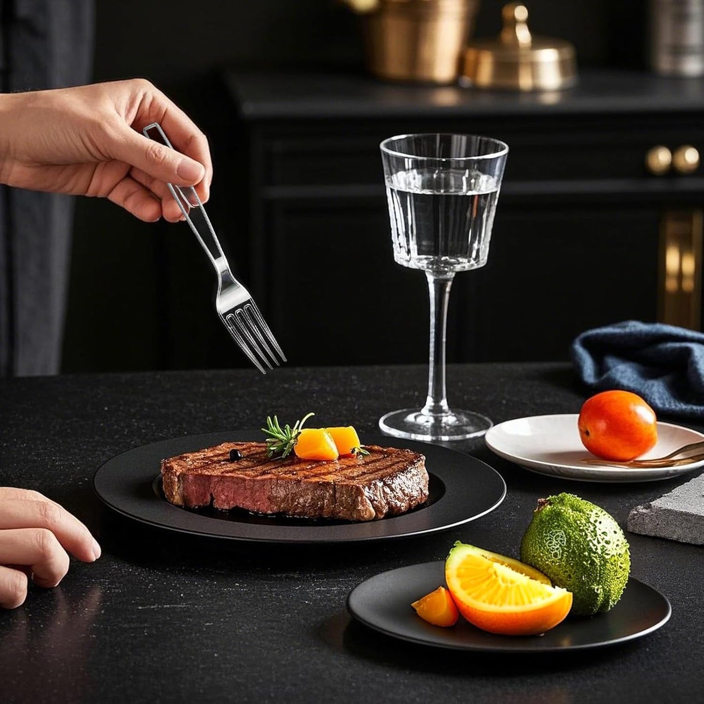 1000 Count Plastic Silverware Heavy Duty - 500 Spoons, 500 Forks, BPA-Free, Heat Resistant, Disposable Plastic Utensils Set, Plastic Cutlery Set, Plasticware Bulk for Party