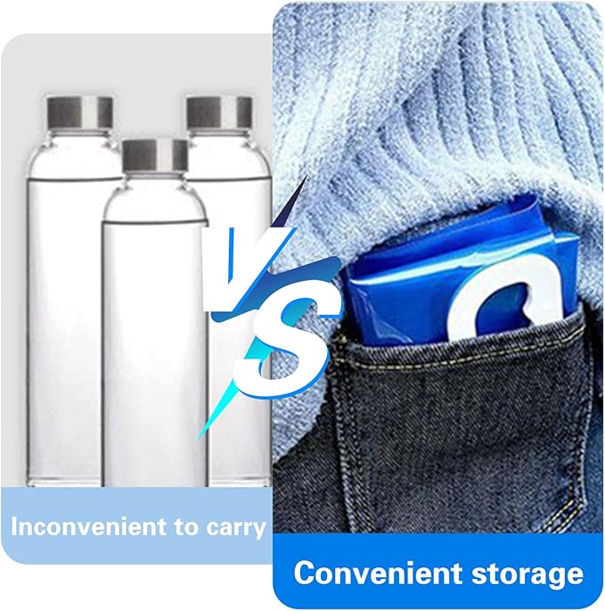4 PCS Collapsible Water Container Bag 10L/2.6 Gallon, No-Leak Freezable Foldable Water Bottle, BPA Free Food Grade Plastic Storage Jug for Camping Hiking Travel Backpack Emergency Survival Kit