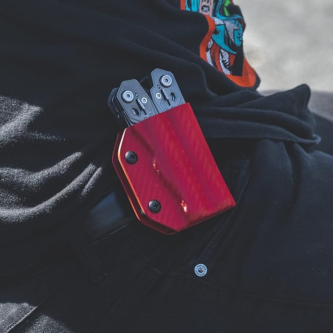 Clip & Carry Kydex Multitool Sheath for Gerber Truss ~ Made in USA (Multi-Tool not Included) Multi Tool Holder Holster
