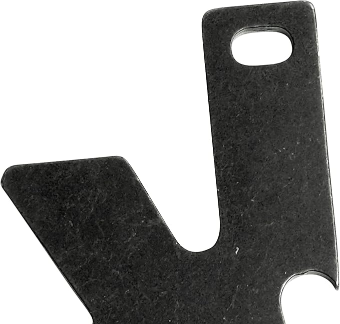 Kershaw K-TOOL Multi-Function Key Ring Tool (KTOOL); 2-Inch High-Performance 3Cr13 Stainless Steel Construction with BlackWash Finish, Bottle Opener, Flathead Screwdriver, and Lanyard Hole, 0.7 OZ