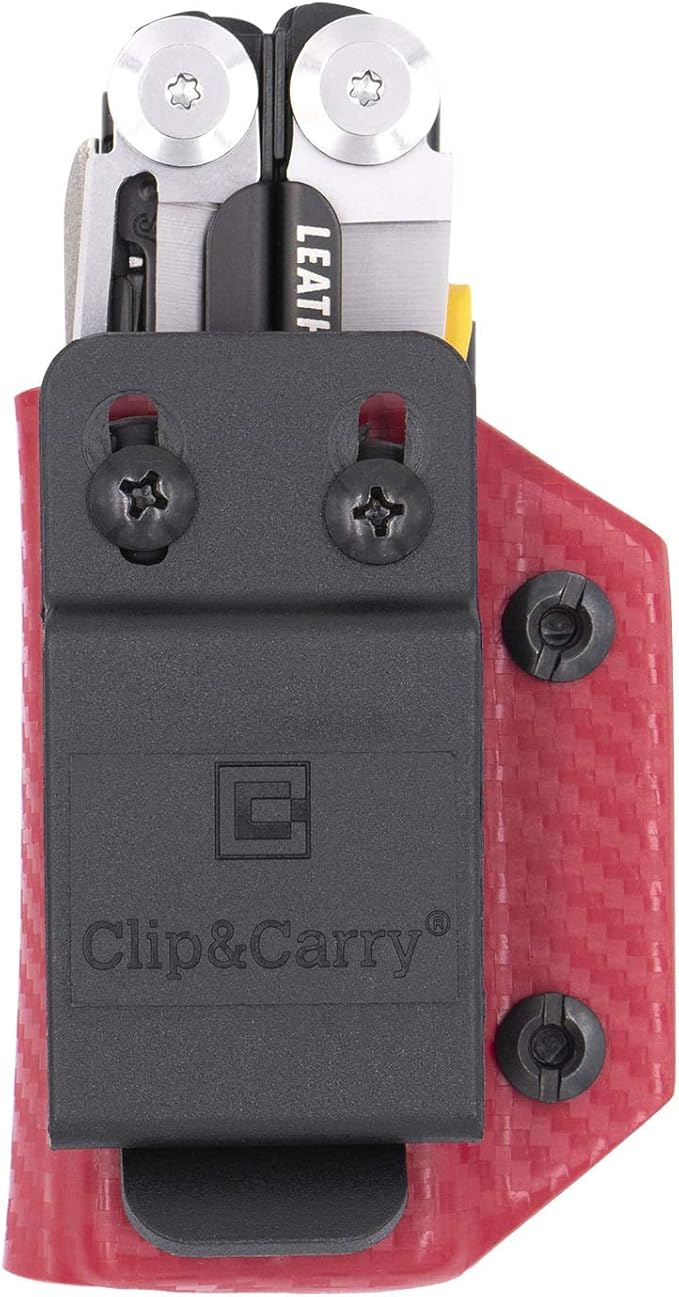 Clip & Carry Kydex Multitool Sheath for Leatherman Signal - Made in USA (Multi-Tool not Included) Multi Tool Holder Holster