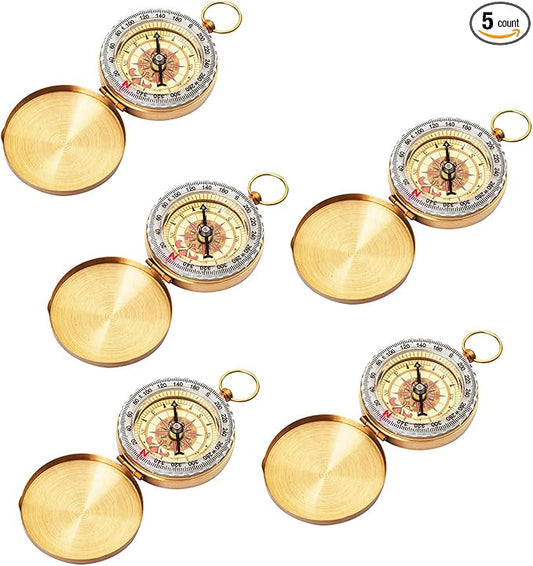 Posinly Advanced Orienteering Compass - Survival Whistle, Map Reading Field Compass for Camping, Hiking & Navigation, Great for Kids