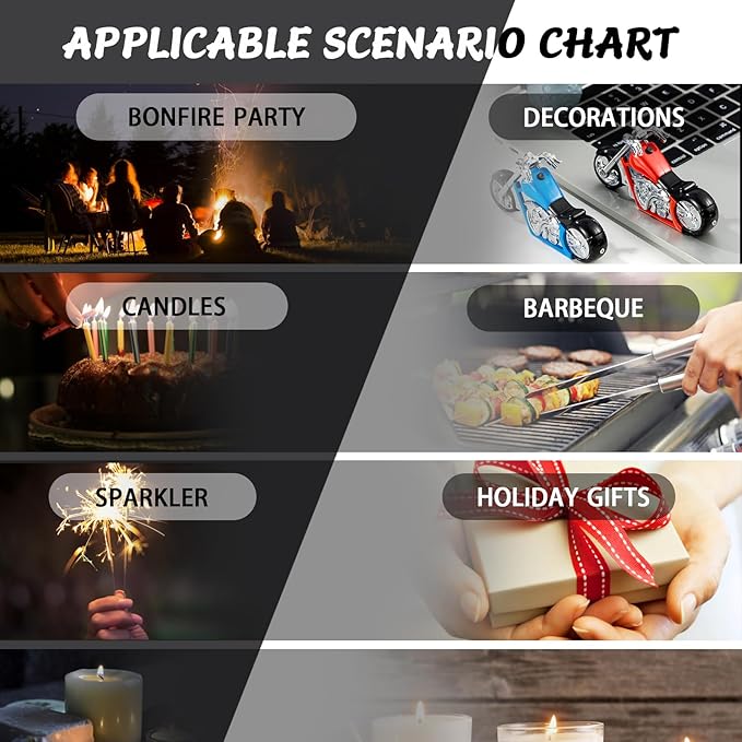 Funny Mini Car Lighter, Refillable Torch Lighter, Unique Gifts for Men Candle Lighter Camping Hiking Accessories Gear(No Butane Fuel) (#5)