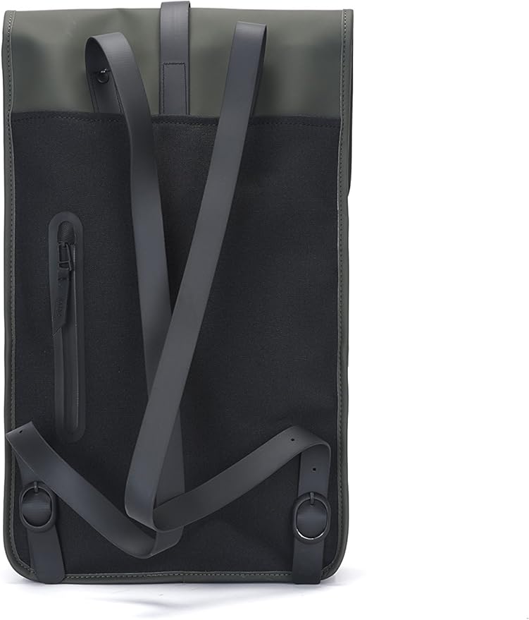 RAINS Men's Backpacks, Green, One Size
