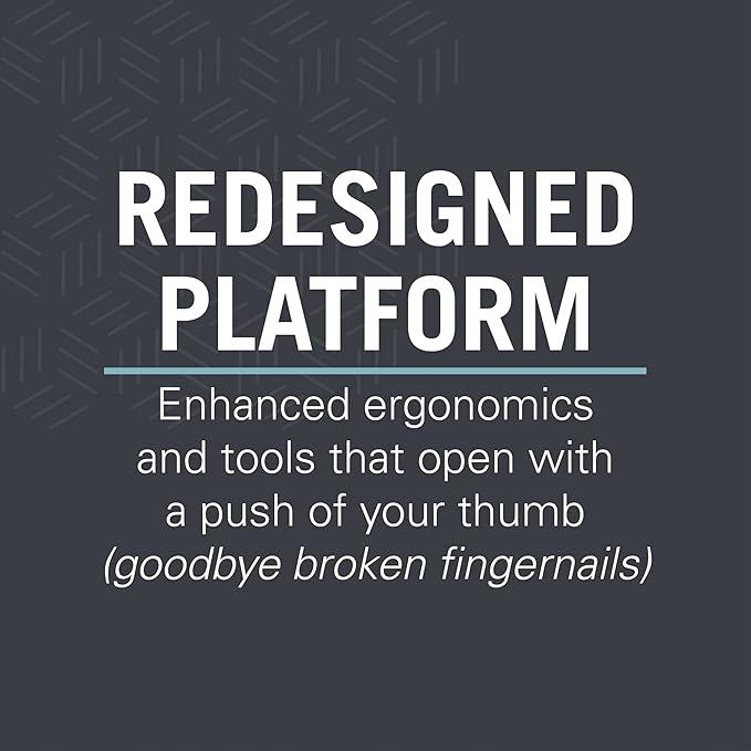 LEATHERMAN, FREE K4 EDC Pocket Multitool with Knife, Magnetic Locking, Aluminum Handles and Pocket Clip, Made in the USA, Gray (K4)