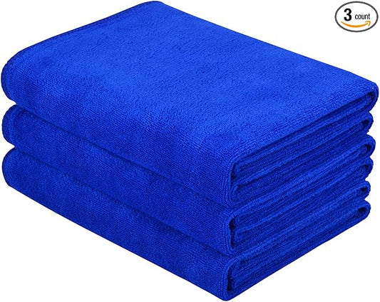 Gyms Towels for Men & Women Microfiber Exercise Fitness Home Absorbent Sweat Yoga Towels Sports Towels Soft Fast Drying 16inch x32inch 3-pack