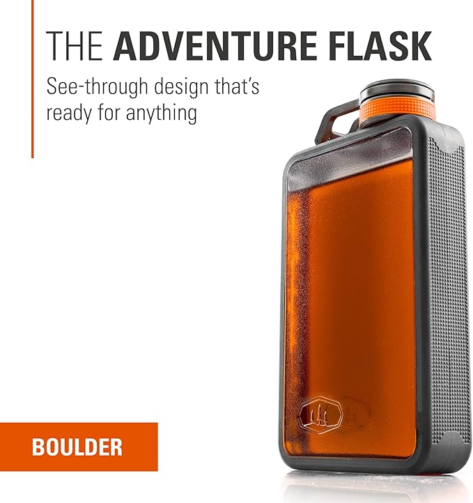 GSI Outdoors Boulder Flask Thermos,Unisex Adult, Unisex_Adult